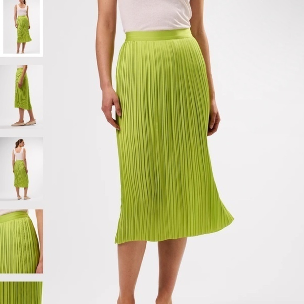 NWT - Amour Vert Recycled Sateen Skirt - Size XL